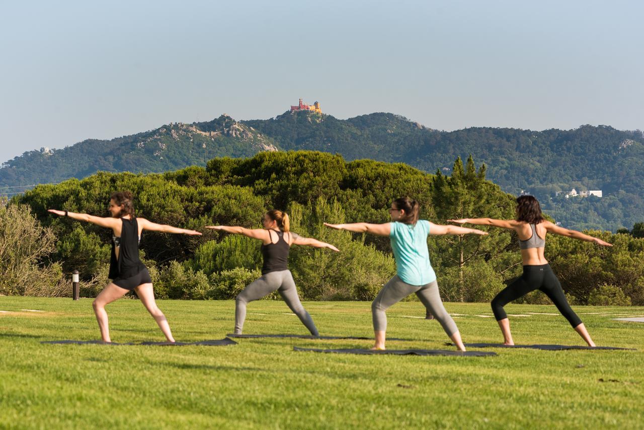 Vila Gale Sintra Exteriör bild A group of people practicing yoga